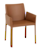 Click to swap image: &lt;strong&gt;Lachlan Dining Armchair-Tan&lt;/strong&gt;&lt;br&gt;Dimensions: W570 x D560 x H800mm